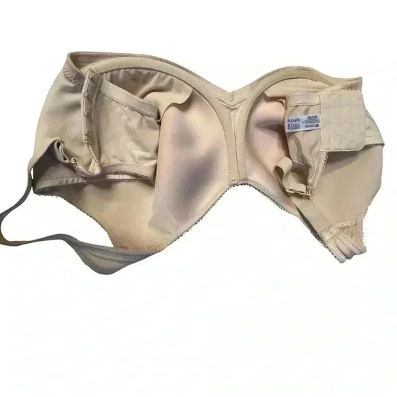 Wacoal 853192 Nude/Beige Basic Beauty Spacer Underwire T-Shirt Bra NWT 46DD - Picture 3 of 6